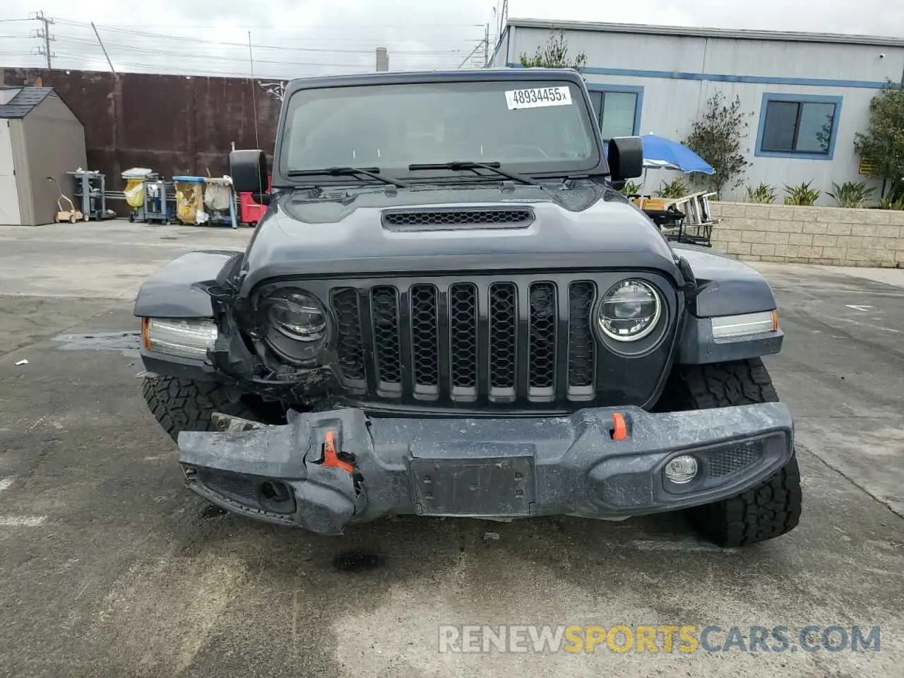 5 Photograph of a damaged car 1C6JJTEG0NL166623 JEEP GLADIATOR 2022