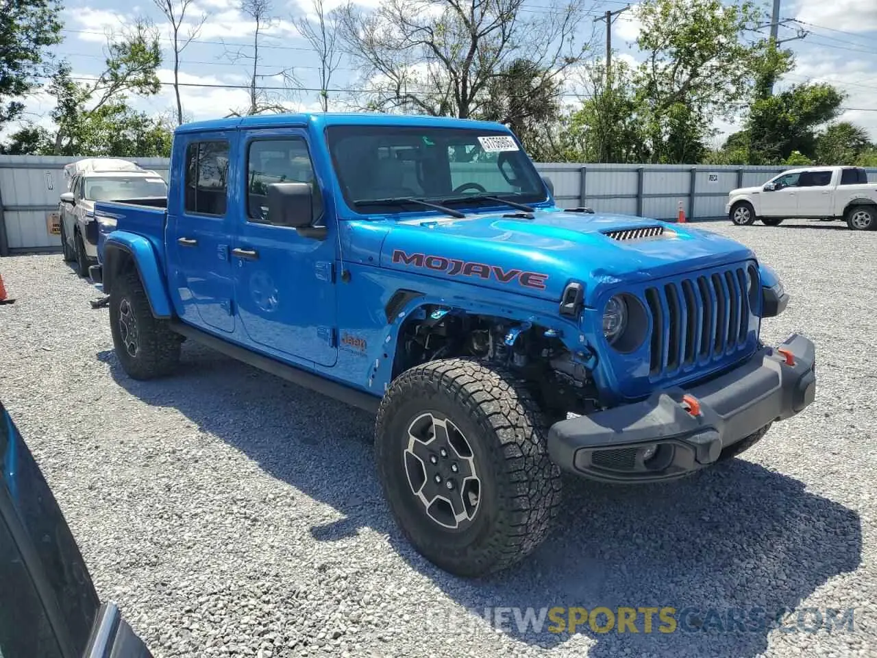 4 Photograph of a damaged car 1C6JJTEG2NL172679 JEEP GLADIATOR 2022