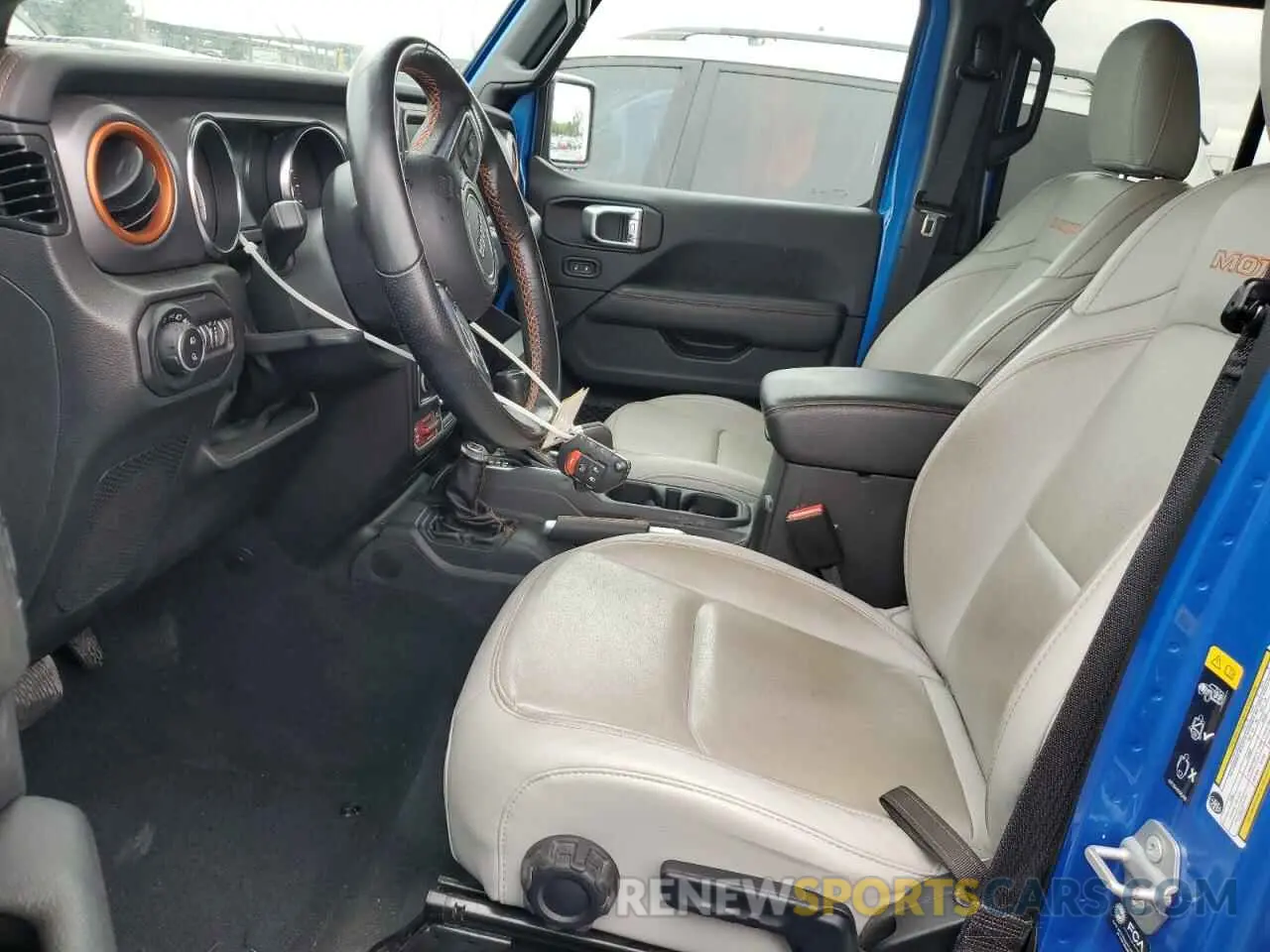 7 Photograph of a damaged car 1C6JJTEG2NL172679 JEEP GLADIATOR 2022
