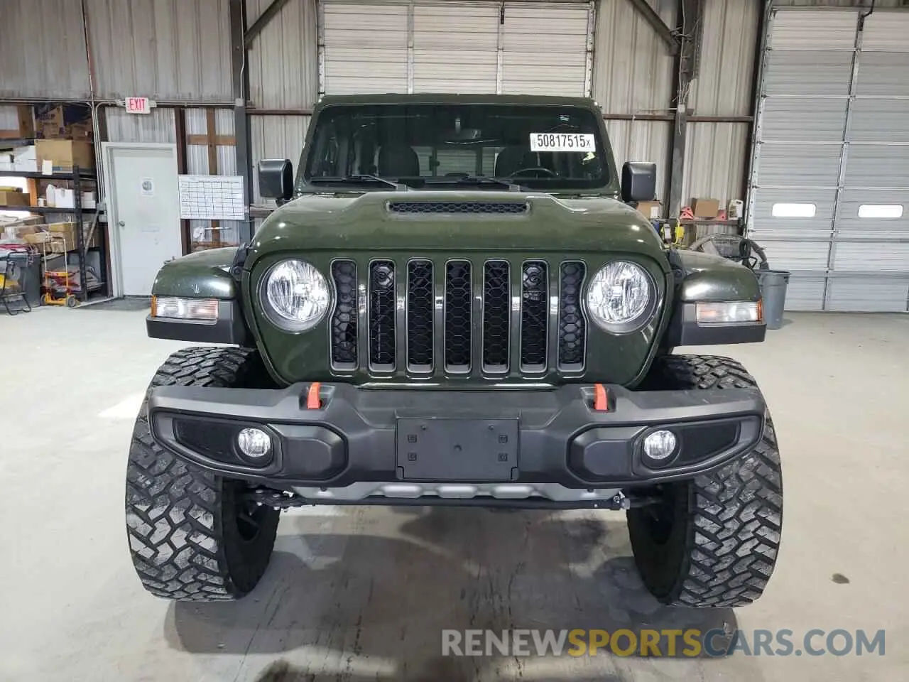 5 Photograph of a damaged car 1C6JJTEG3NL117884 JEEP GLADIATOR 2022