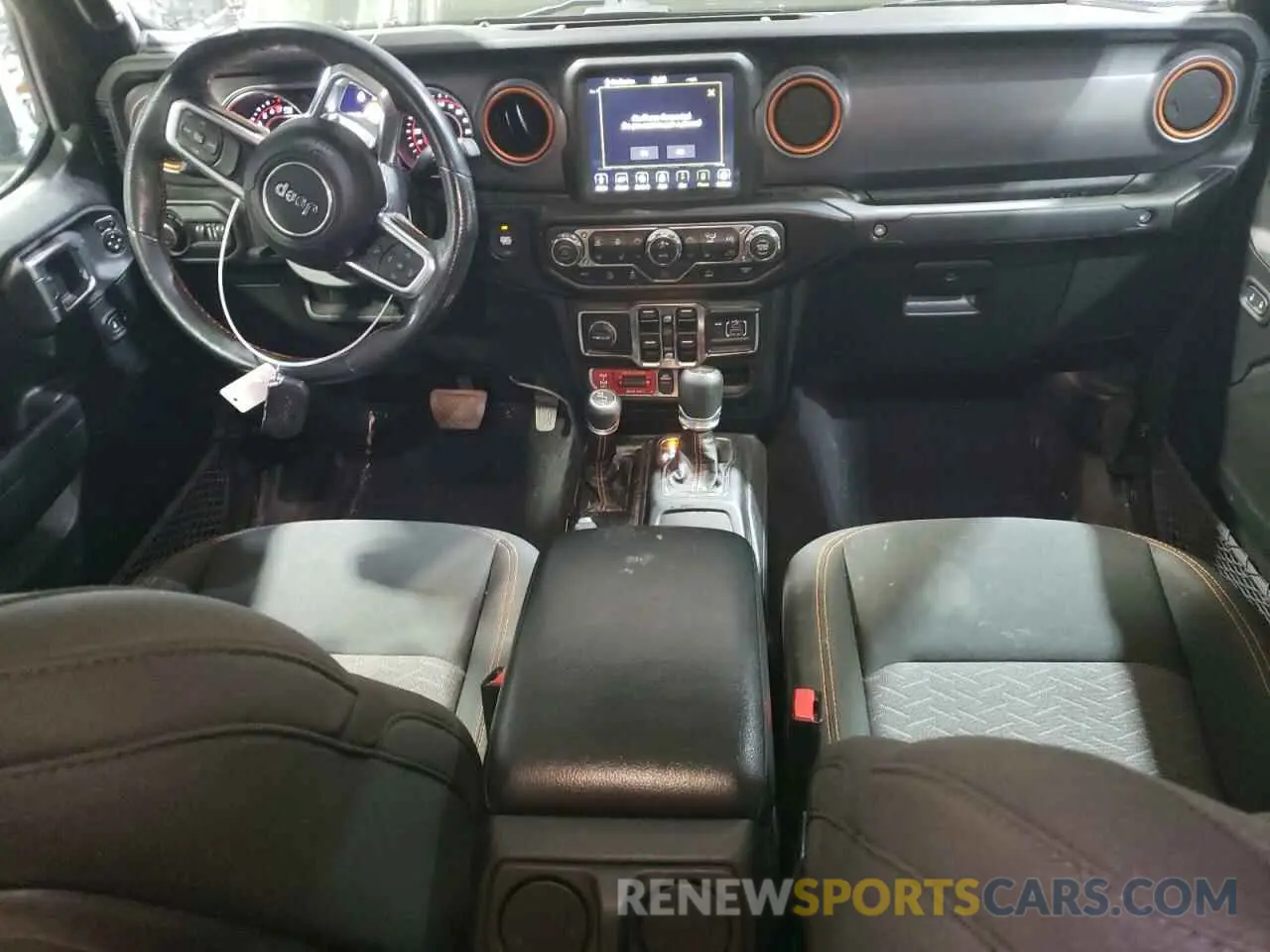 8 Photograph of a damaged car 1C6JJTEG3NL117884 JEEP GLADIATOR 2022