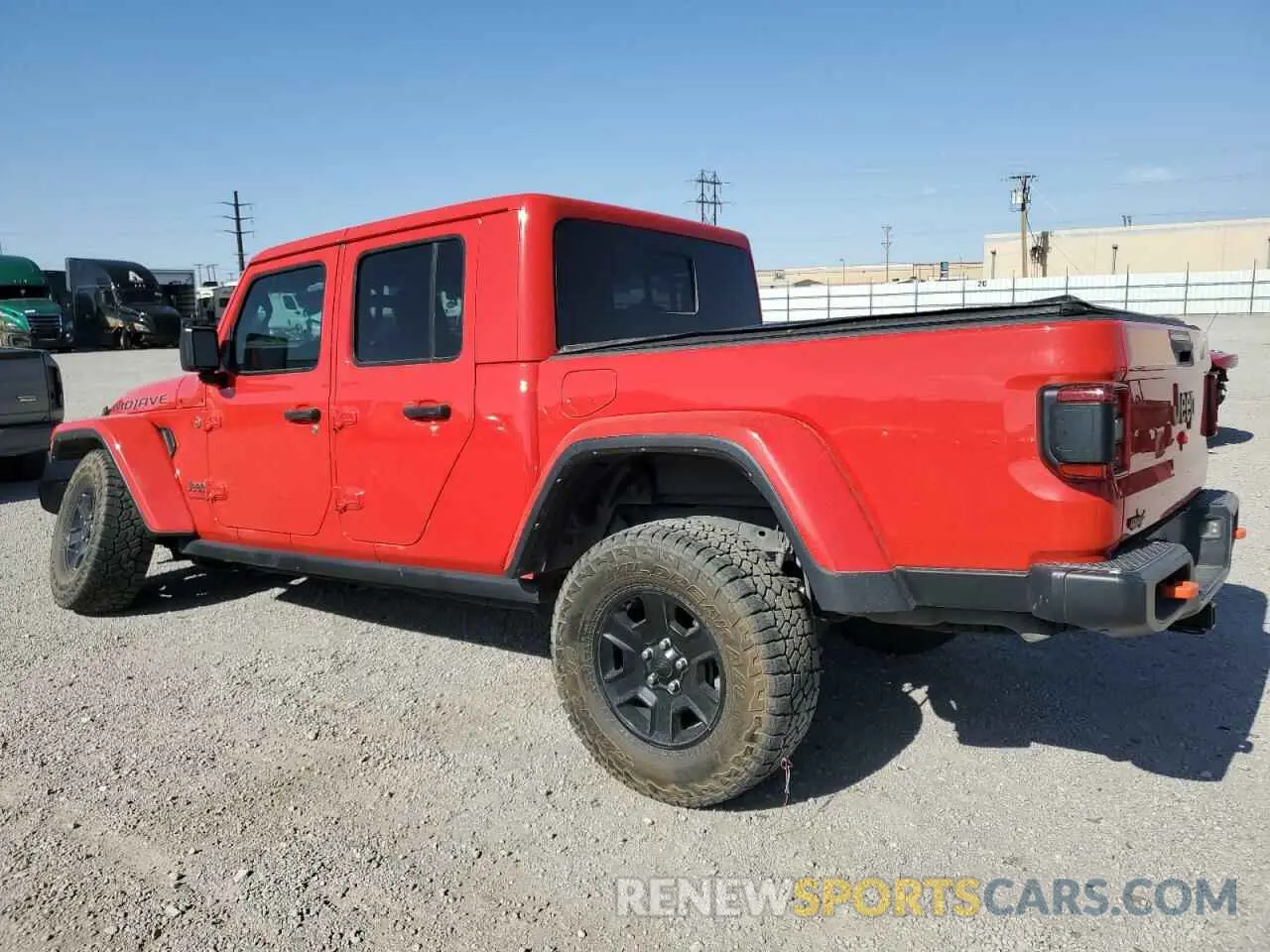 2 Photograph of a damaged car 1C6JJTEG3NL131011 JEEP GLADIATOR 2022