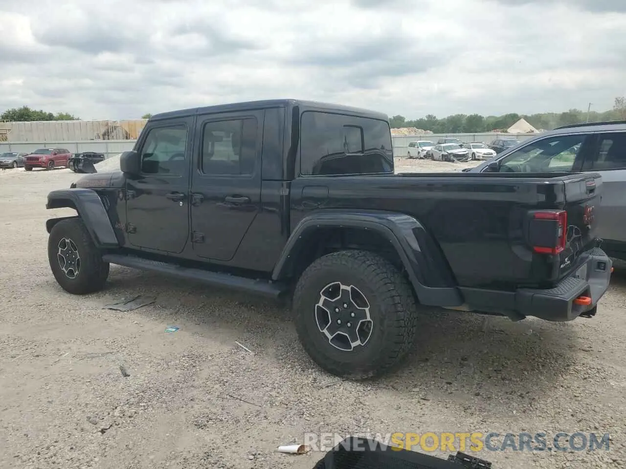 2 Photograph of a damaged car 1C6JJTEG4NL101757 JEEP GLADIATOR 2022
