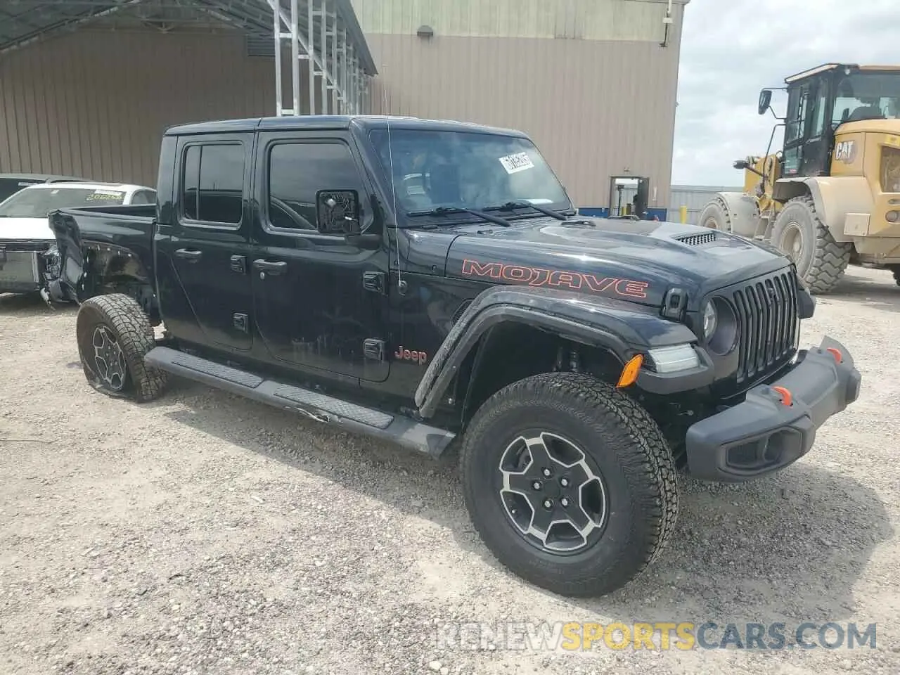 4 Photograph of a damaged car 1C6JJTEG4NL101757 JEEP GLADIATOR 2022