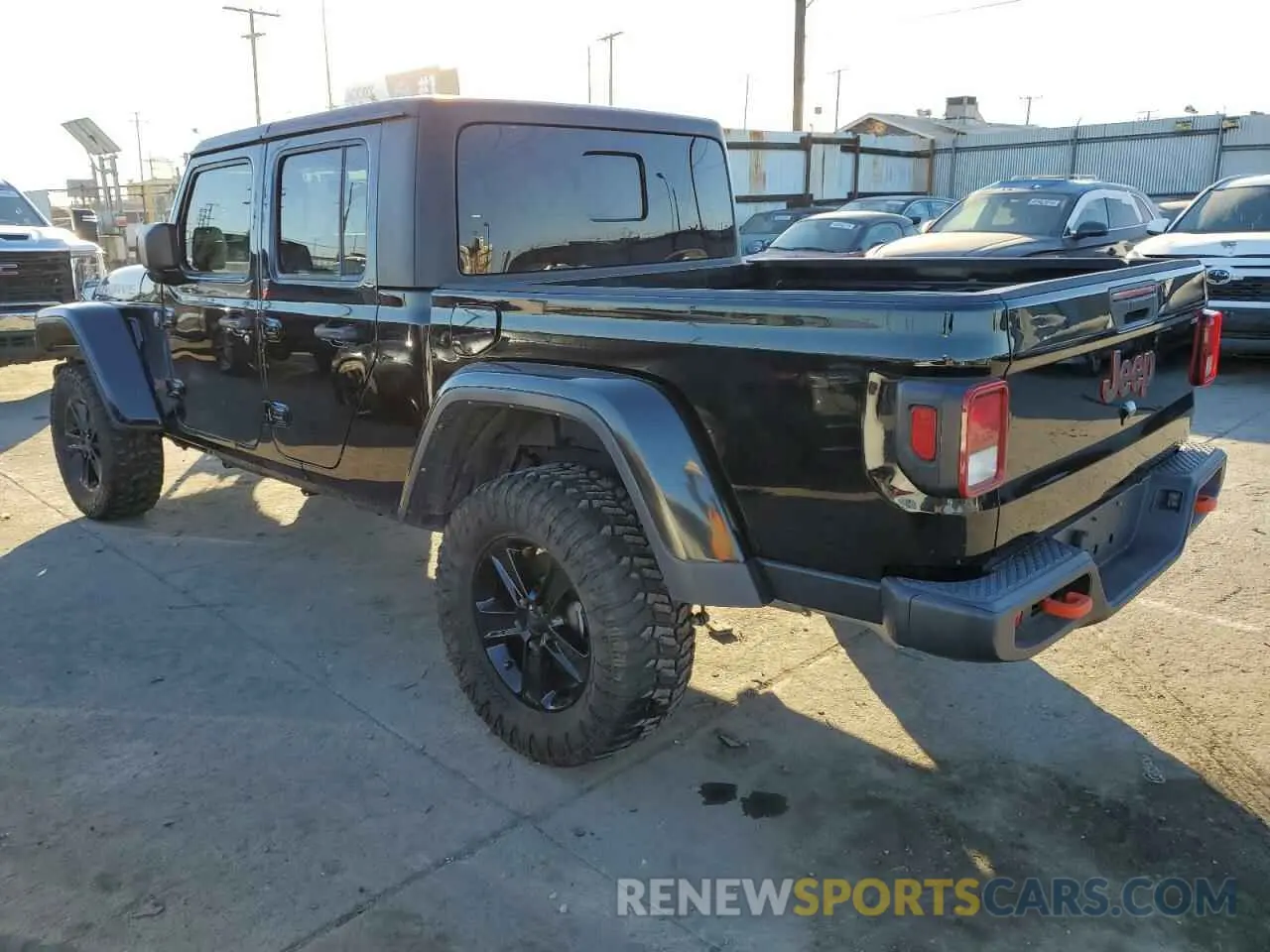 2 Photograph of a damaged car 1C6JJTEG4NL150571 JEEP GLADIATOR 2022