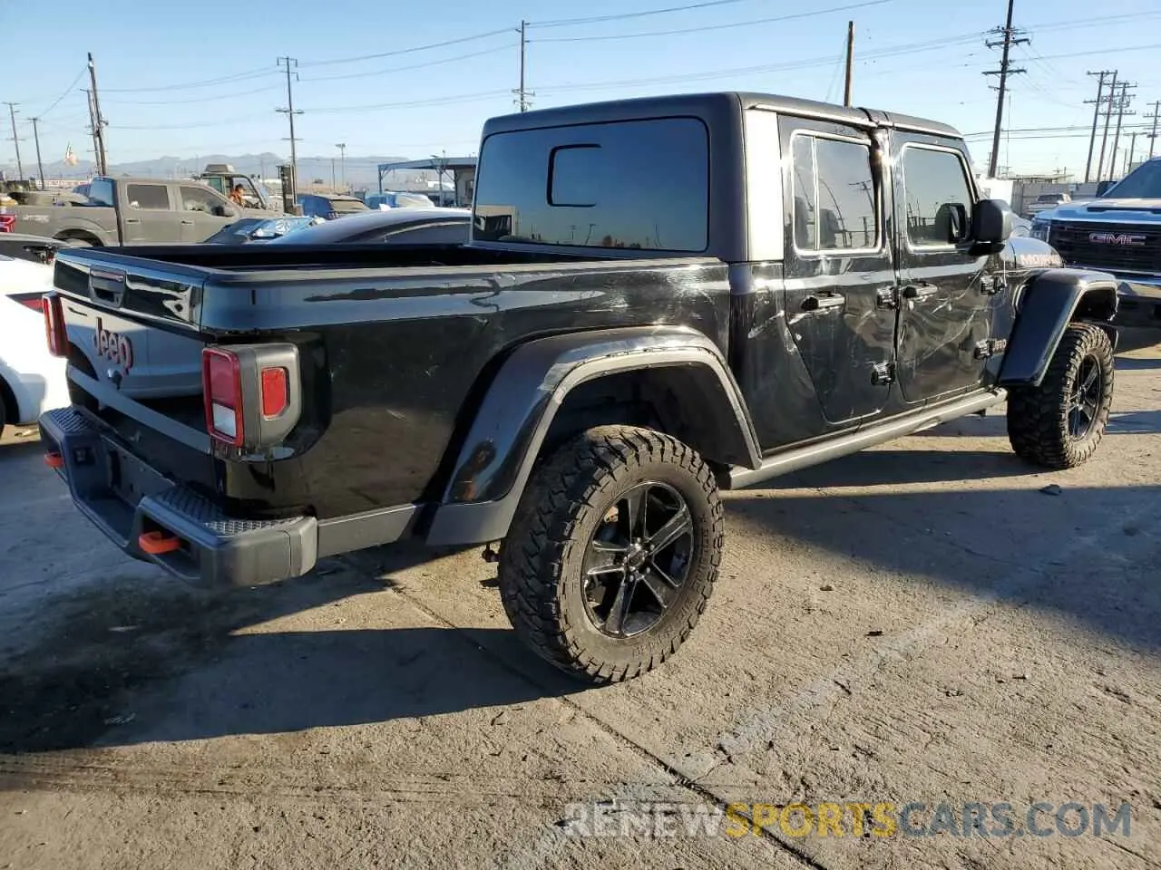 3 Photograph of a damaged car 1C6JJTEG4NL150571 JEEP GLADIATOR 2022