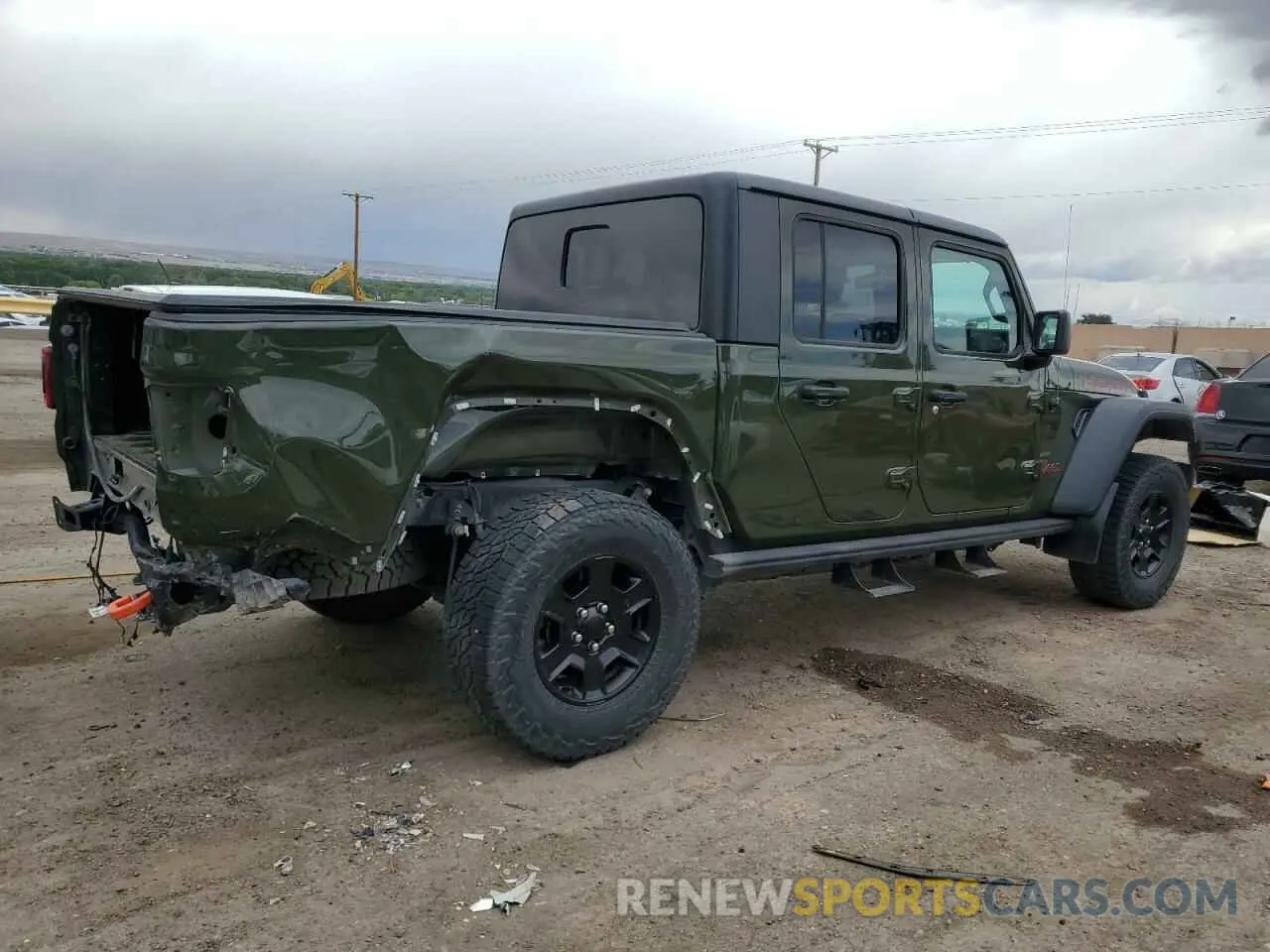 3 Photograph of a damaged car 1C6JJTEG4NL162087 JEEP GLADIATOR 2022