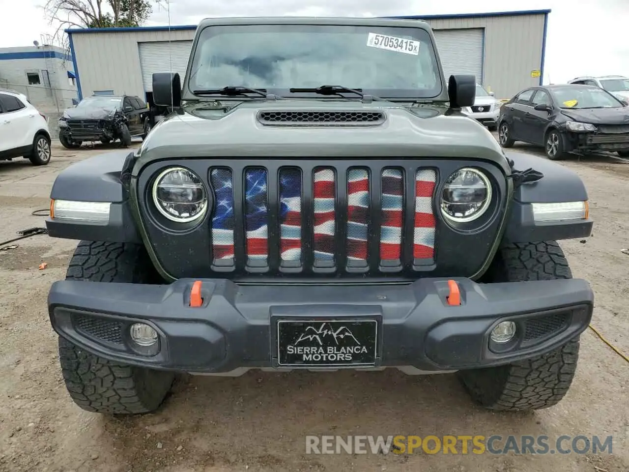 5 Photograph of a damaged car 1C6JJTEG4NL162087 JEEP GLADIATOR 2022