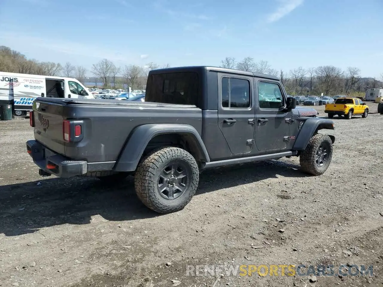 3 Photograph of a damaged car 1C6JJTEG4NL163076 JEEP GLADIATOR 2022