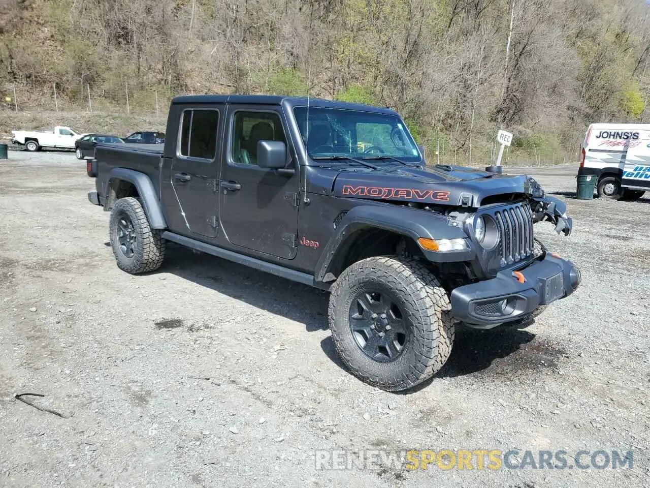 4 Photograph of a damaged car 1C6JJTEG4NL163076 JEEP GLADIATOR 2022