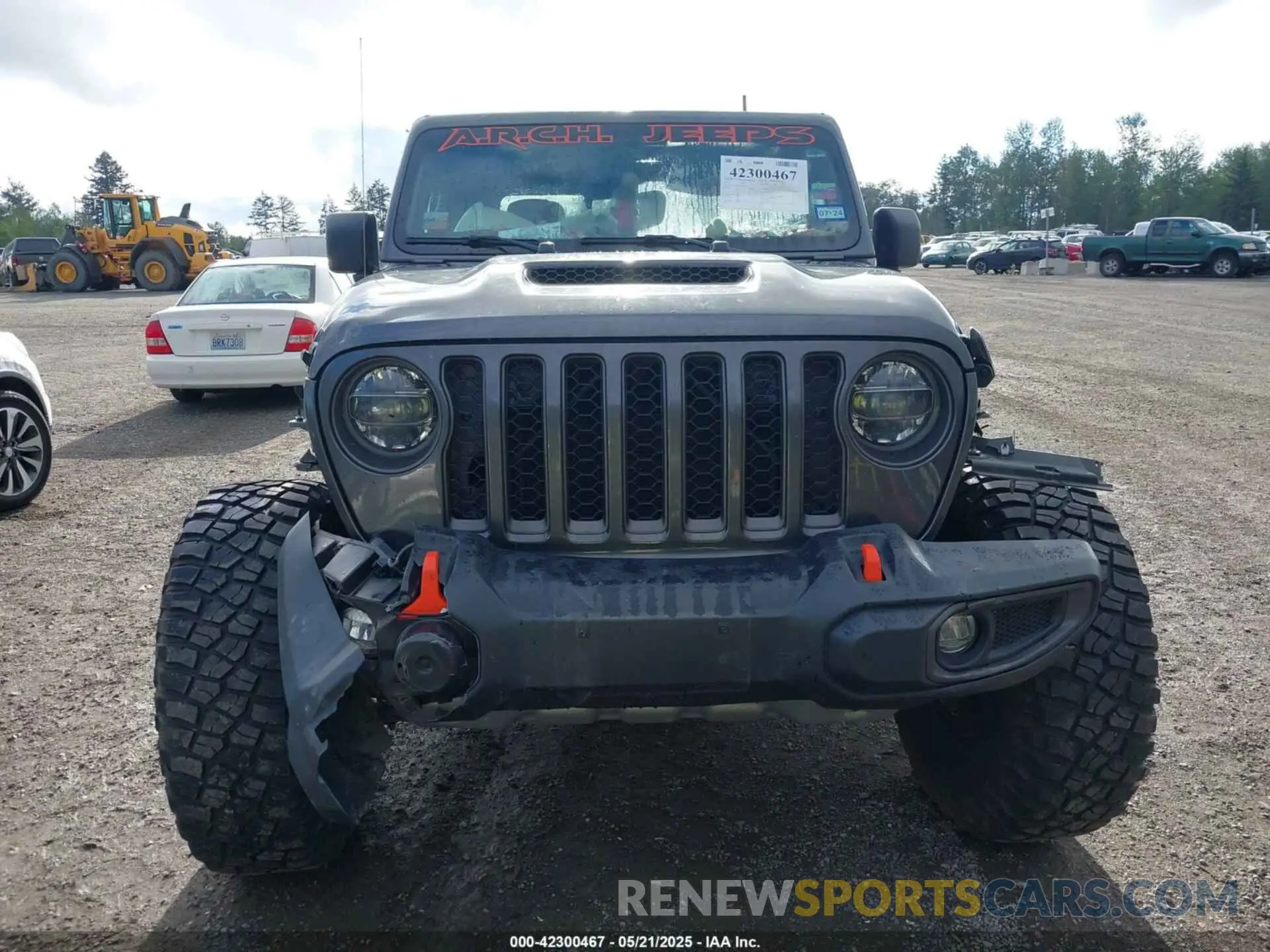 11 Photograph of a damaged car 1C6JJTEG6NL160843 JEEP GLADIATOR 2022