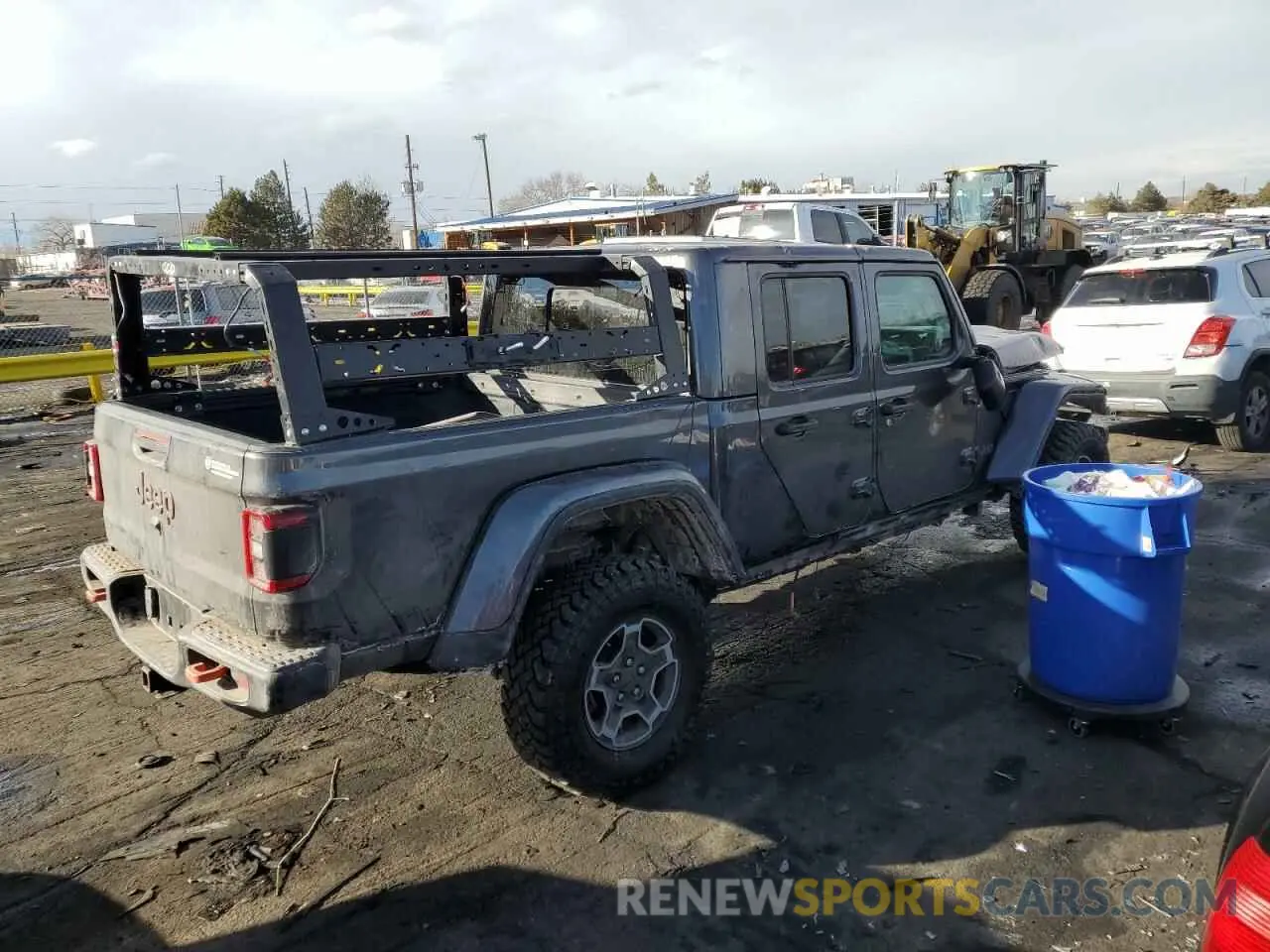 3 Photograph of a damaged car 1C6JJTEG7NL155456 JEEP GLADIATOR 2022