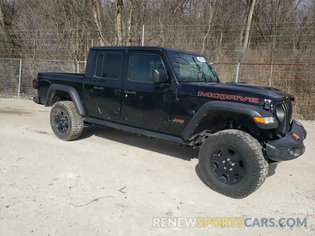 4 Photograph of a damaged car 1C6JJTEG9NL106744 JEEP GLADIATOR 2022