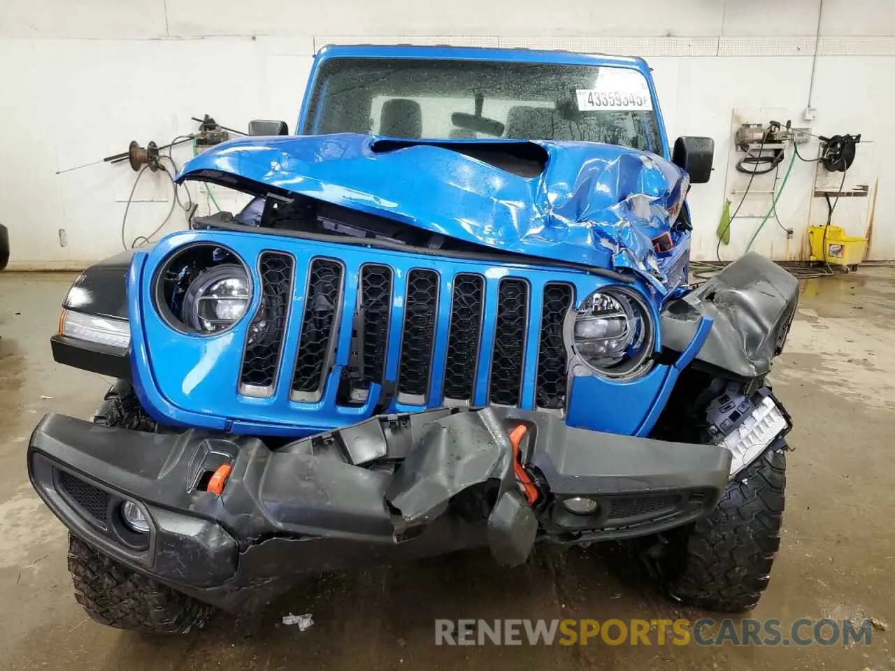 5 Photograph of a damaged car 1C6JJTEGXNL129496 JEEP GLADIATOR 2022