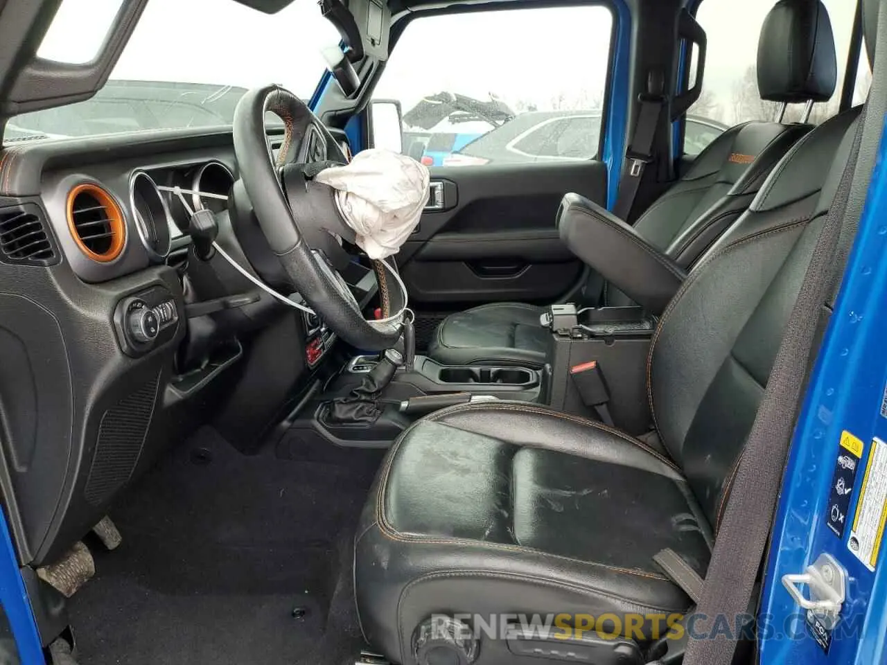 7 Photograph of a damaged car 1C6JJTEGXNL129496 JEEP GLADIATOR 2022