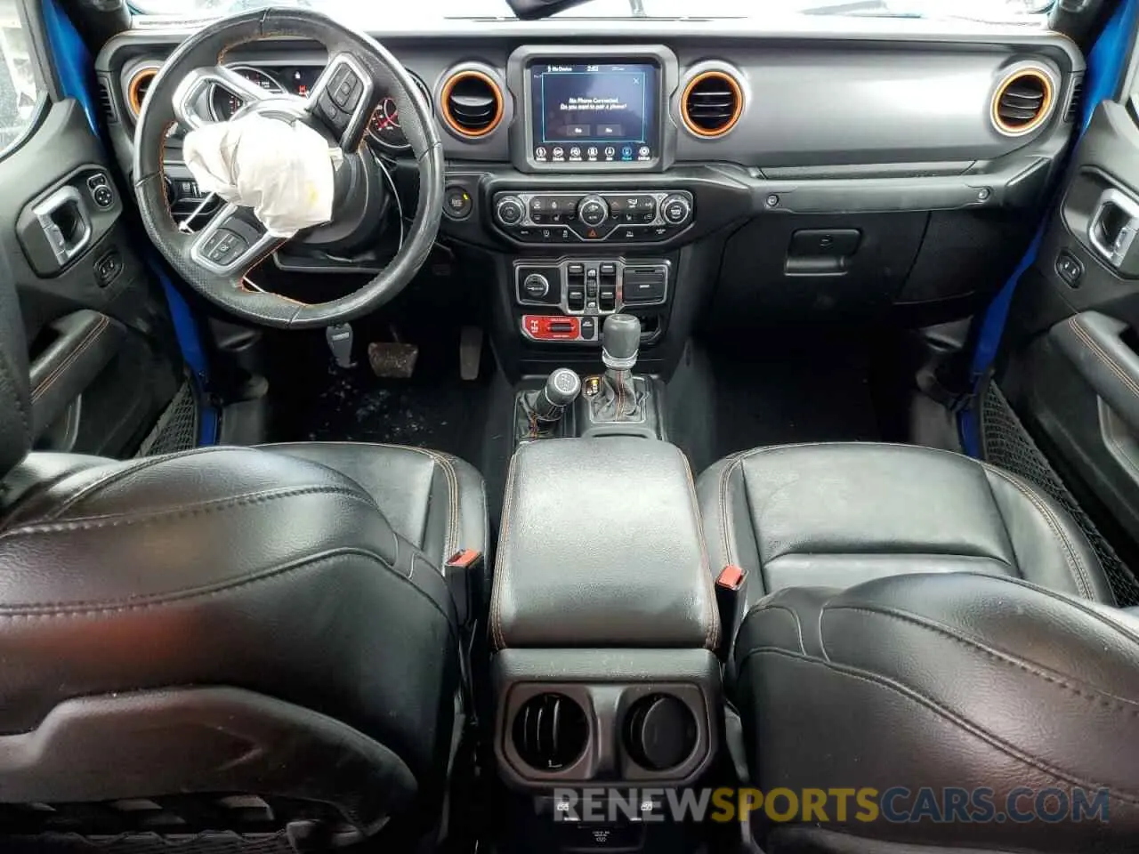 8 Photograph of a damaged car 1C6JJTEGXNL129496 JEEP GLADIATOR 2022