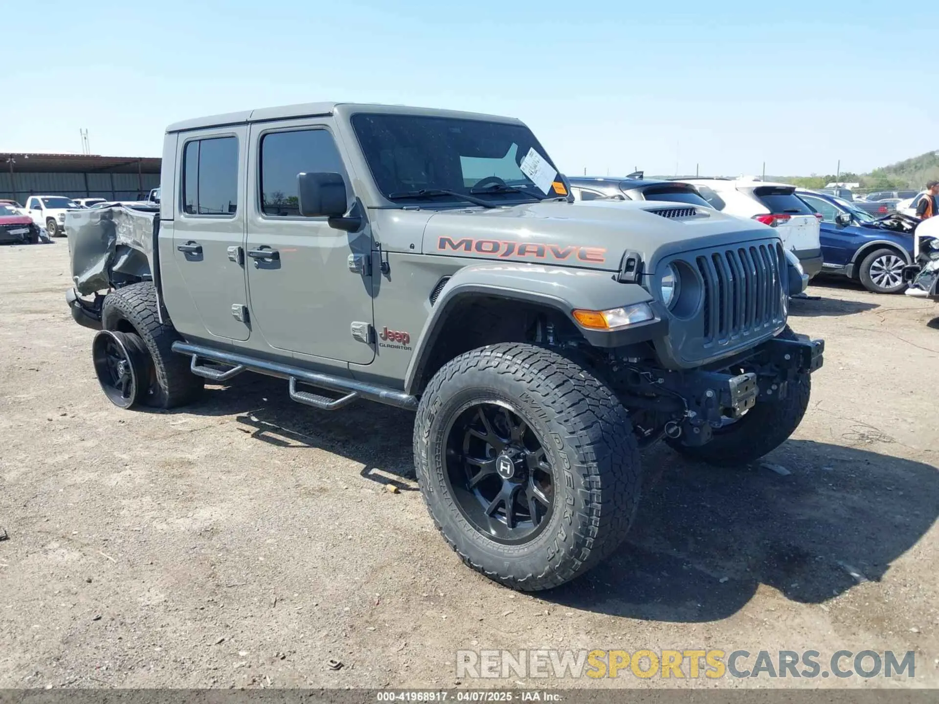 1 Photograph of a damaged car 1C6JJTEGXNL155838 JEEP GLADIATOR 2022