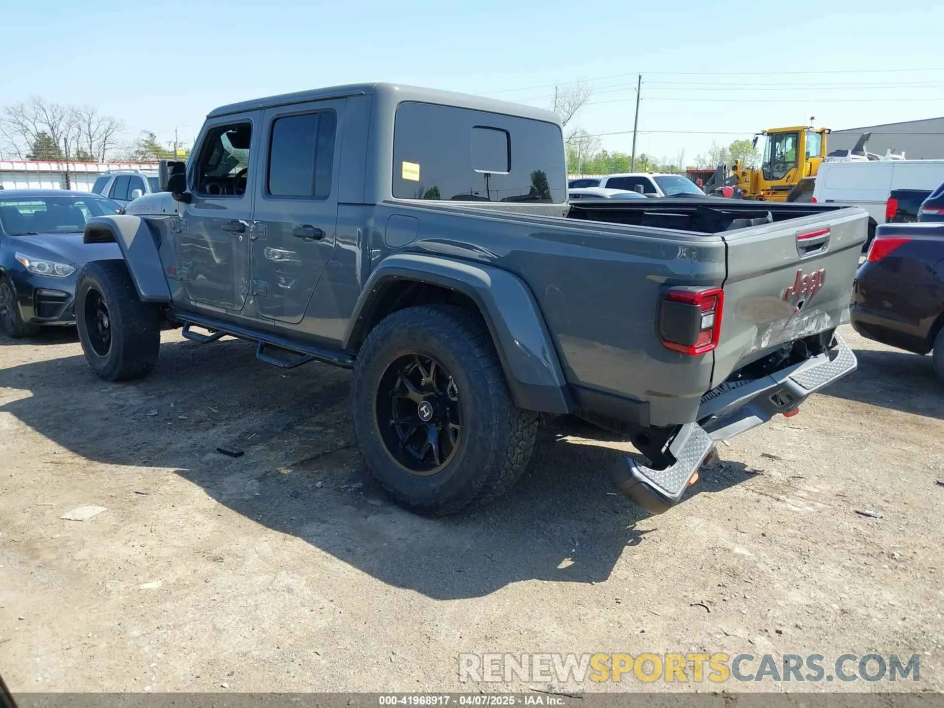 3 Photograph of a damaged car 1C6JJTEGXNL155838 JEEP GLADIATOR 2022