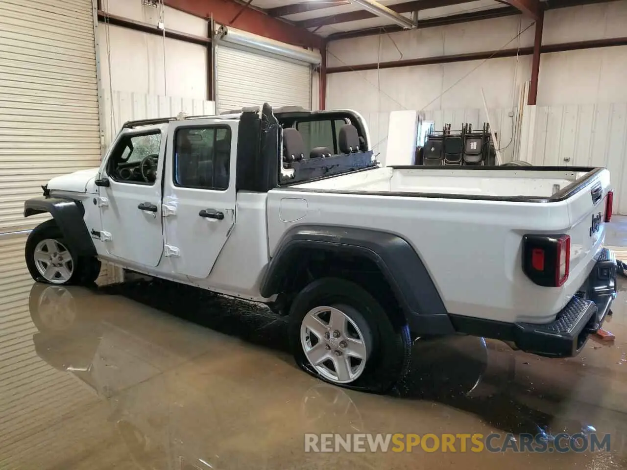 2 Photograph of a damaged car 1C6HJTAG0PL523306 JEEP GLADIATOR 2023
