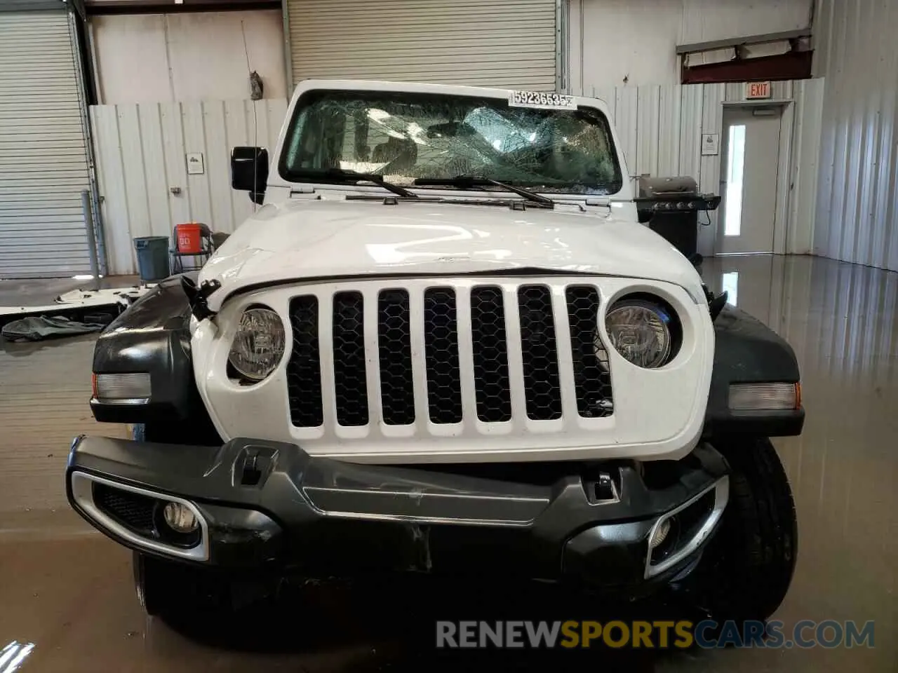 5 Photograph of a damaged car 1C6HJTAG0PL523306 JEEP GLADIATOR 2023