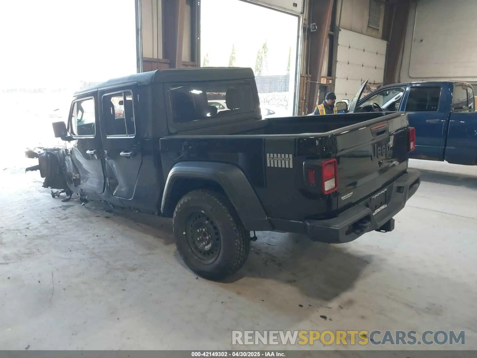 3 Photograph of a damaged car 1C6HJTAG1PL500942 JEEP GLADIATOR 2023