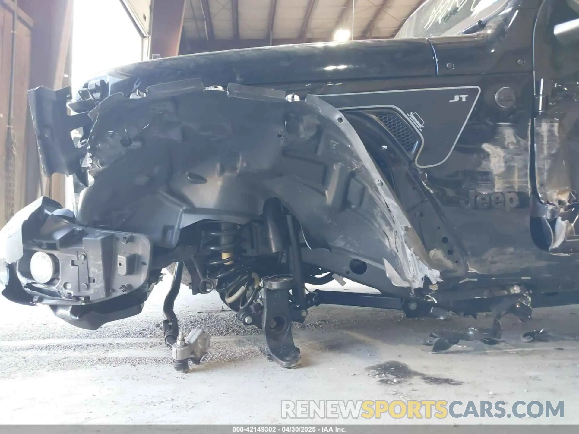 6 Photograph of a damaged car 1C6HJTAG1PL500942 JEEP GLADIATOR 2023