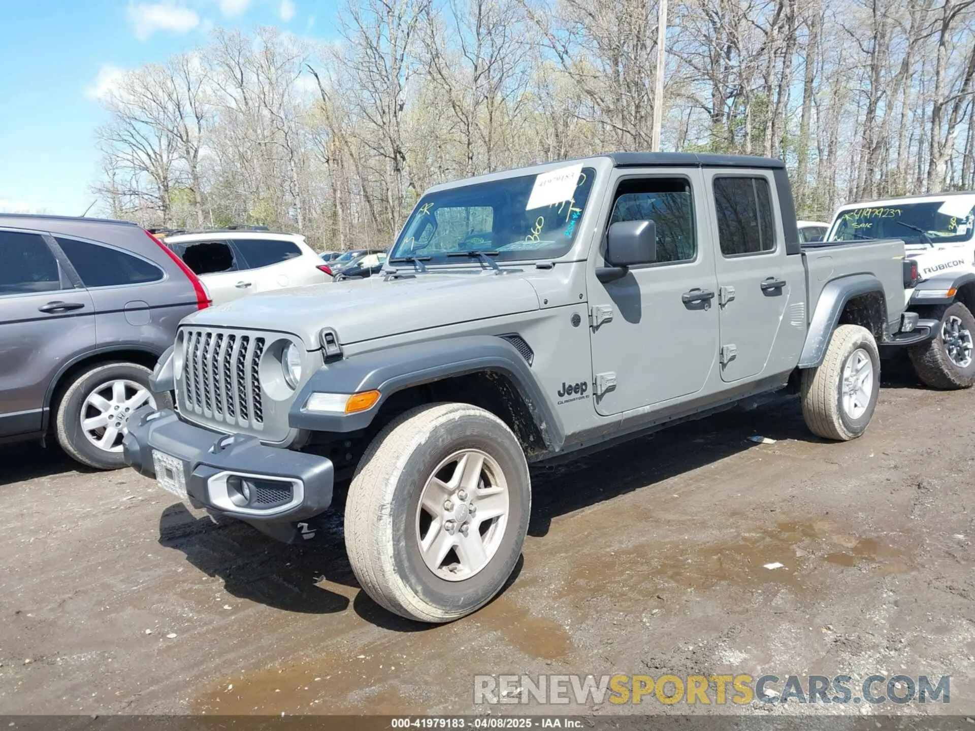 2 Photograph of a damaged car 1C6HJTAG1PL522374 JEEP GLADIATOR 2023