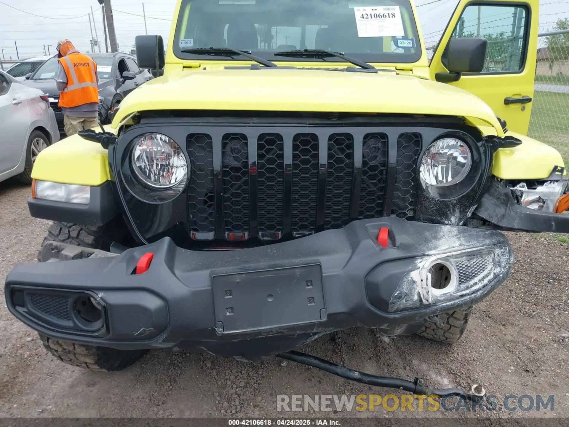 6 Photograph of a damaged car 1C6HJTAG1PL576760 JEEP GLADIATOR 2023
