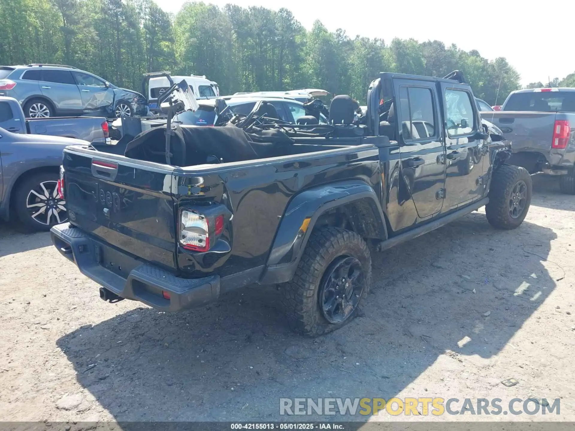 4 Photograph of a damaged car 1C6HJTAG2PL544870 JEEP GLADIATOR 2023