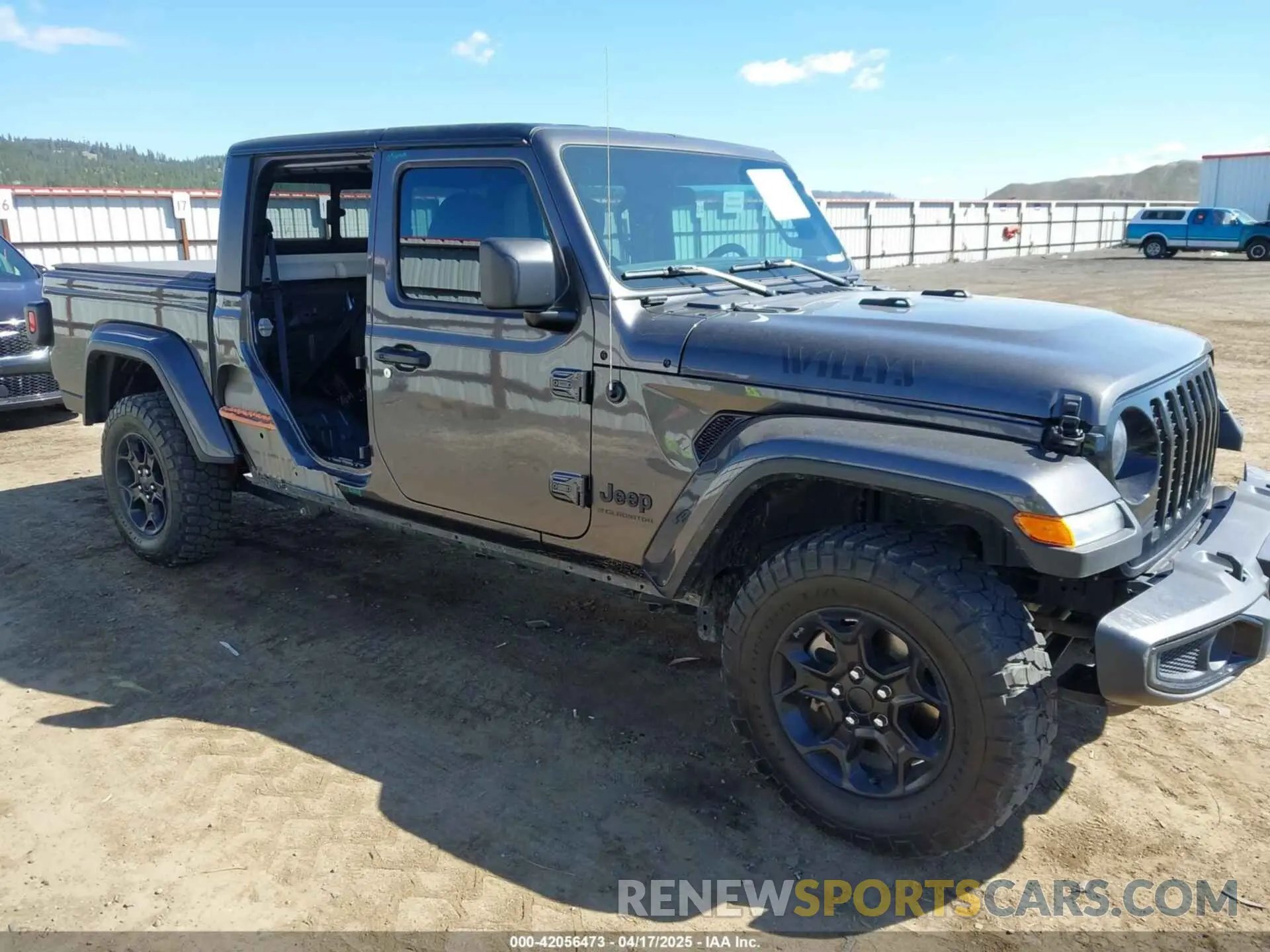 1 Photograph of a damaged car 1C6HJTAG2PL575276 JEEP GLADIATOR 2023