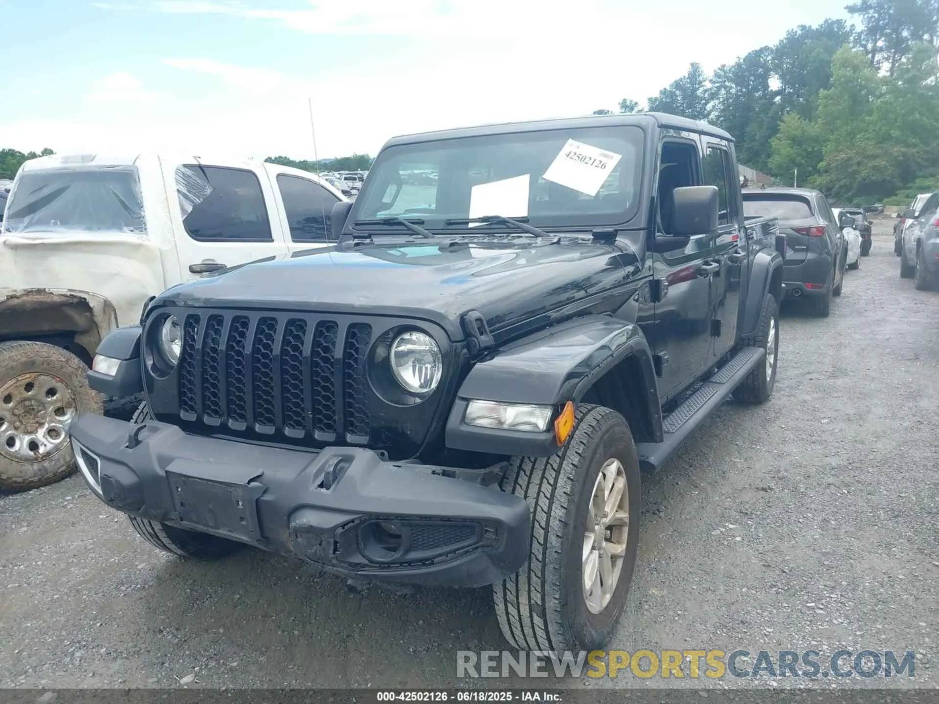 2 Photograph of a damaged car 1C6HJTAG3PL521954 JEEP GLADIATOR 2023