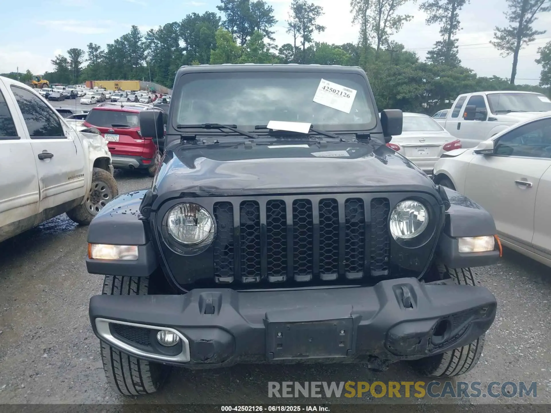 6 Photograph of a damaged car 1C6HJTAG3PL521954 JEEP GLADIATOR 2023
