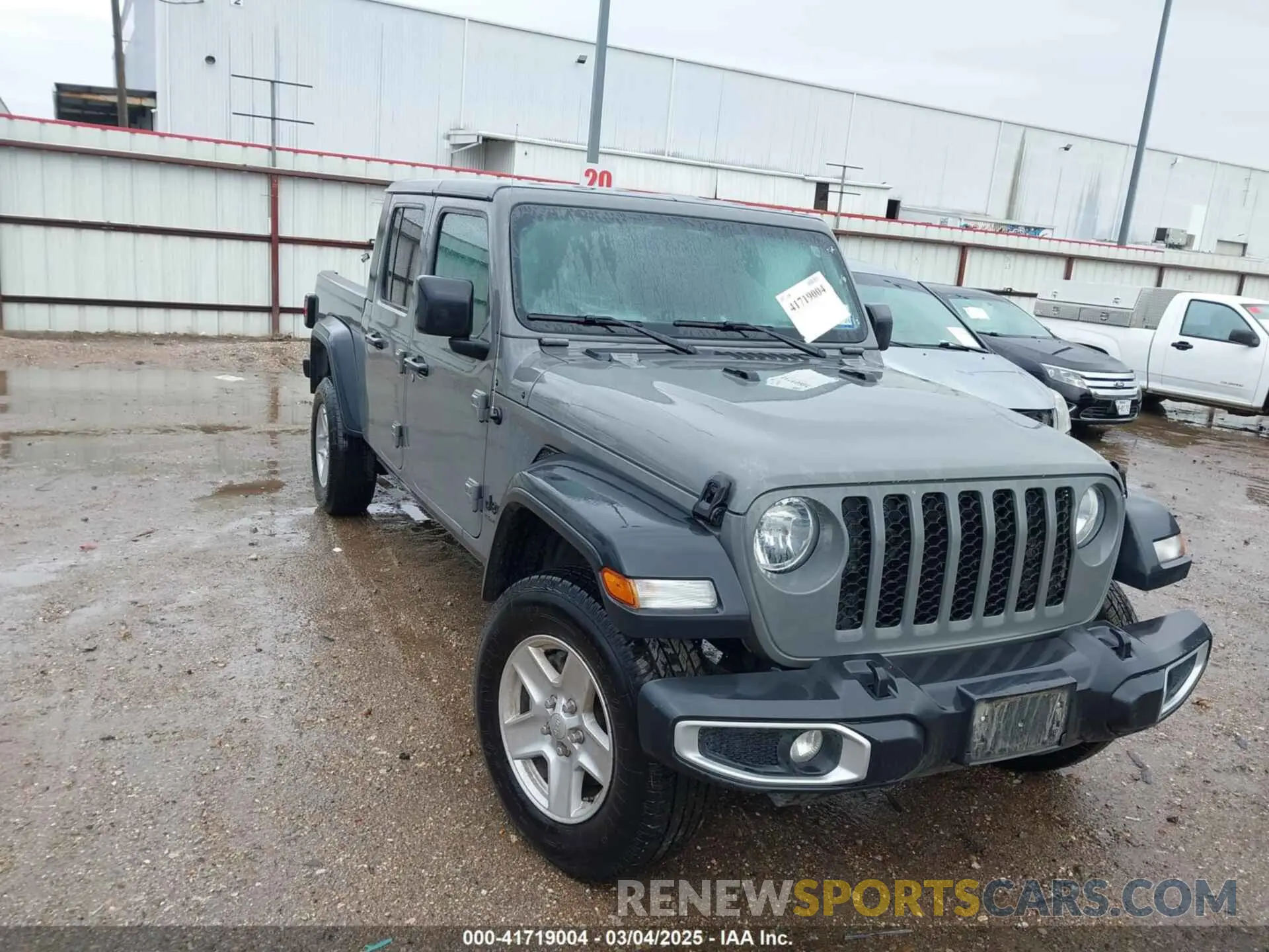 1 Photograph of a damaged car 1C6HJTAG3PL523140 JEEP GLADIATOR 2023