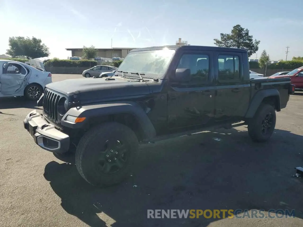 1 Photograph of a damaged car 1C6HJTAG3PL530833 JEEP GLADIATOR 2023