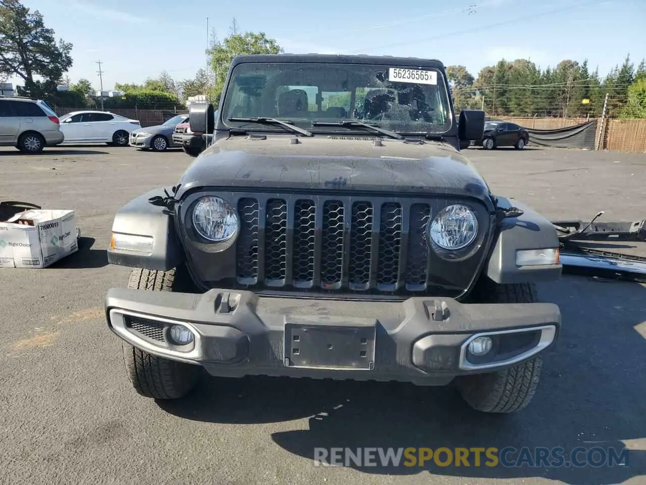 5 Photograph of a damaged car 1C6HJTAG3PL530833 JEEP GLADIATOR 2023