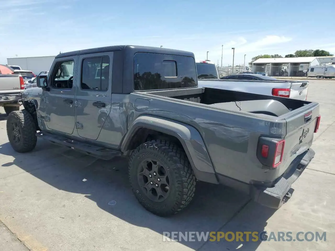 2 Photograph of a damaged car 1C6HJTAG3PL552959 JEEP GLADIATOR 2023