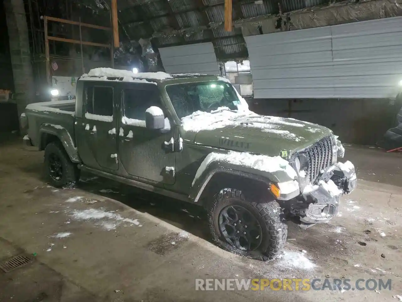 4 Photograph of a damaged car 1C6HJTAG3PL555098 JEEP GLADIATOR 2023