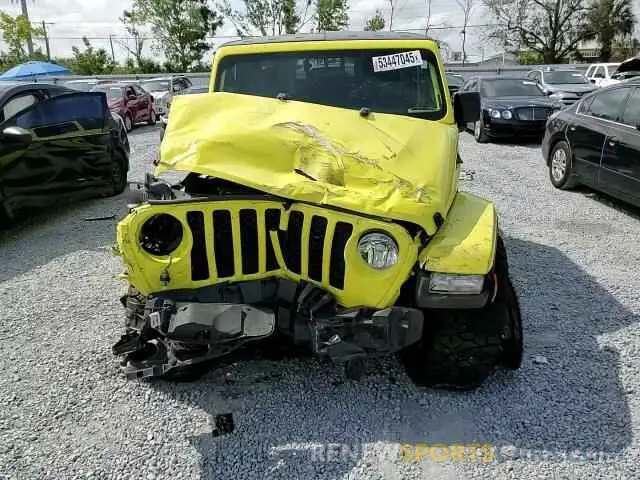 14 Photograph of a damaged car 1C6HJTAG3PL572662 JEEP GLADIATOR 2023