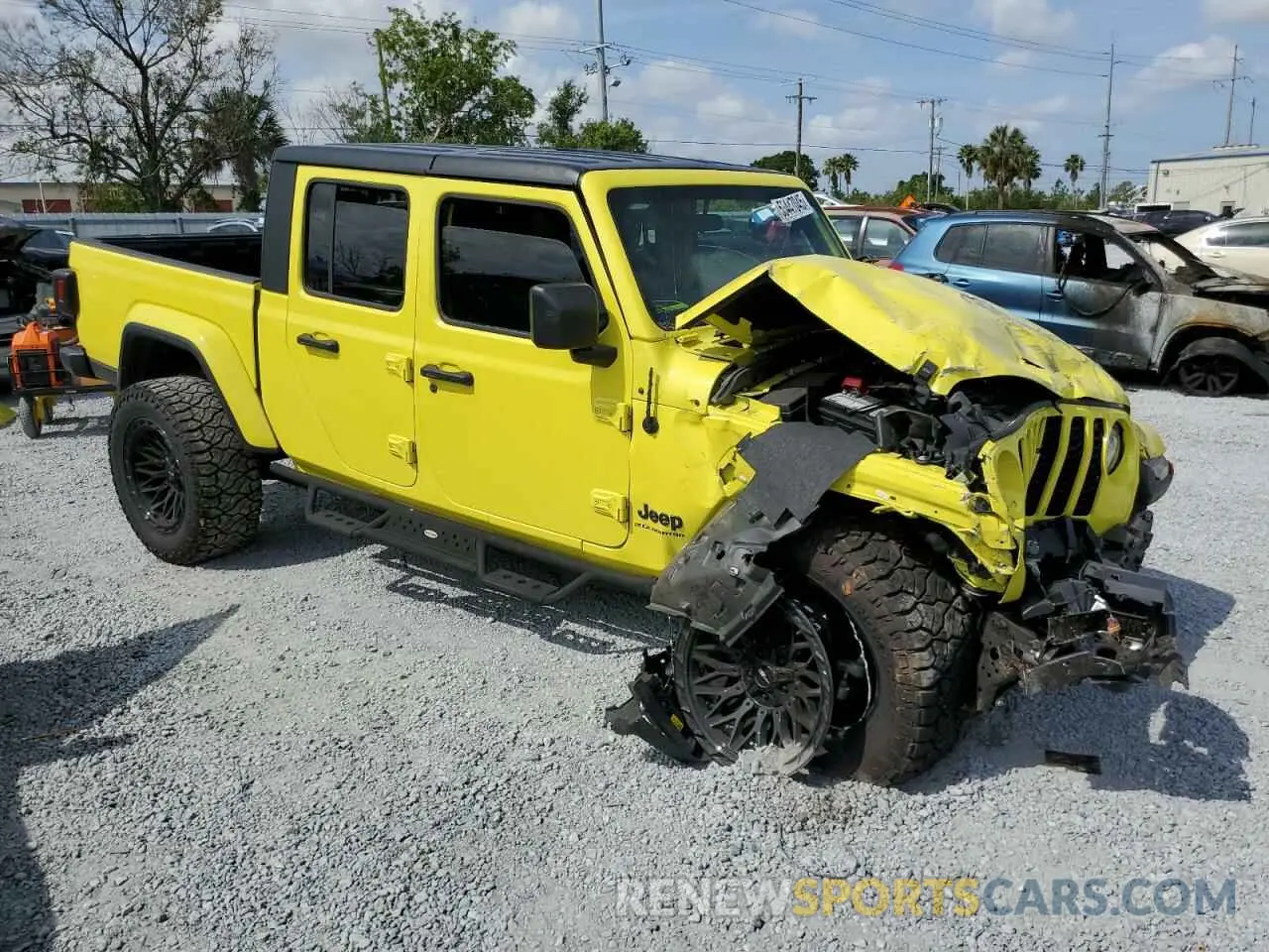 4 Photograph of a damaged car 1C6HJTAG3PL572662 JEEP GLADIATOR 2023