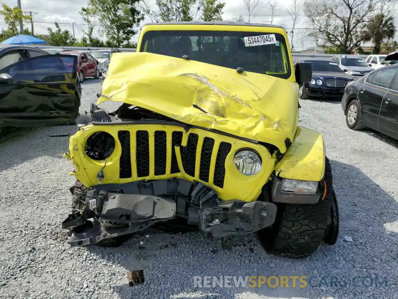 5 Photograph of a damaged car 1C6HJTAG3PL572662 JEEP GLADIATOR 2023