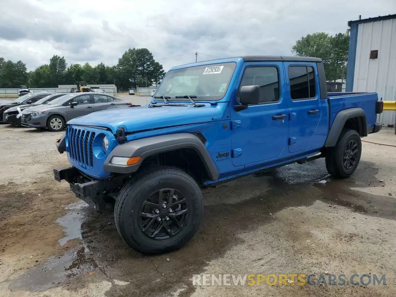 1 Photograph of a damaged car 1C6HJTAG3PL593284 JEEP GLADIATOR 2023