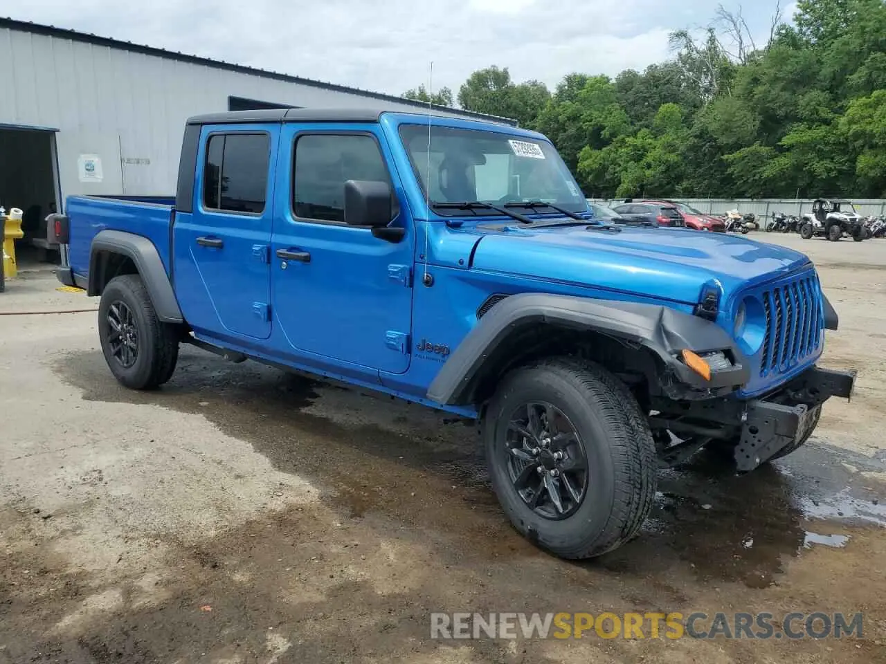 4 Photograph of a damaged car 1C6HJTAG3PL593284 JEEP GLADIATOR 2023