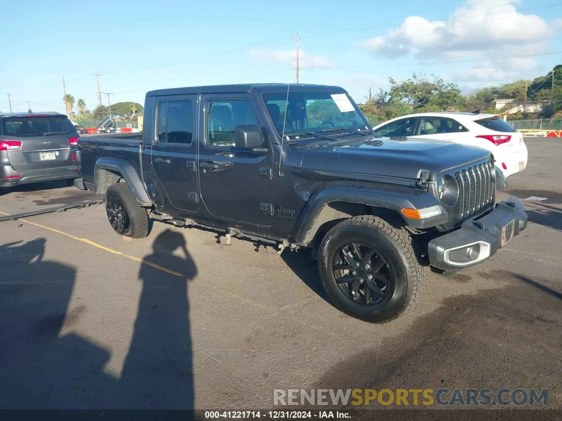 1 Photograph of a damaged car 1C6HJTAG4PL507092 JEEP GLADIATOR 2023