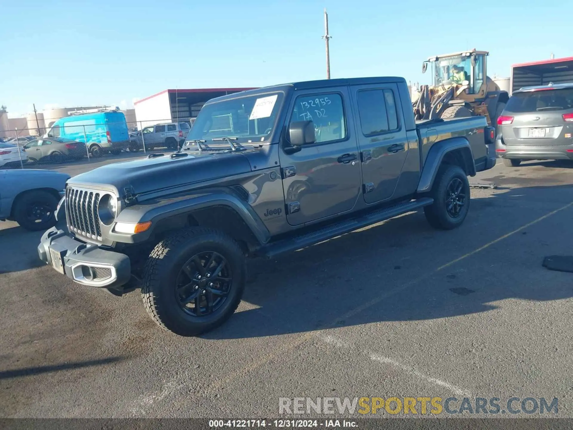 2 Photograph of a damaged car 1C6HJTAG4PL507092 JEEP GLADIATOR 2023