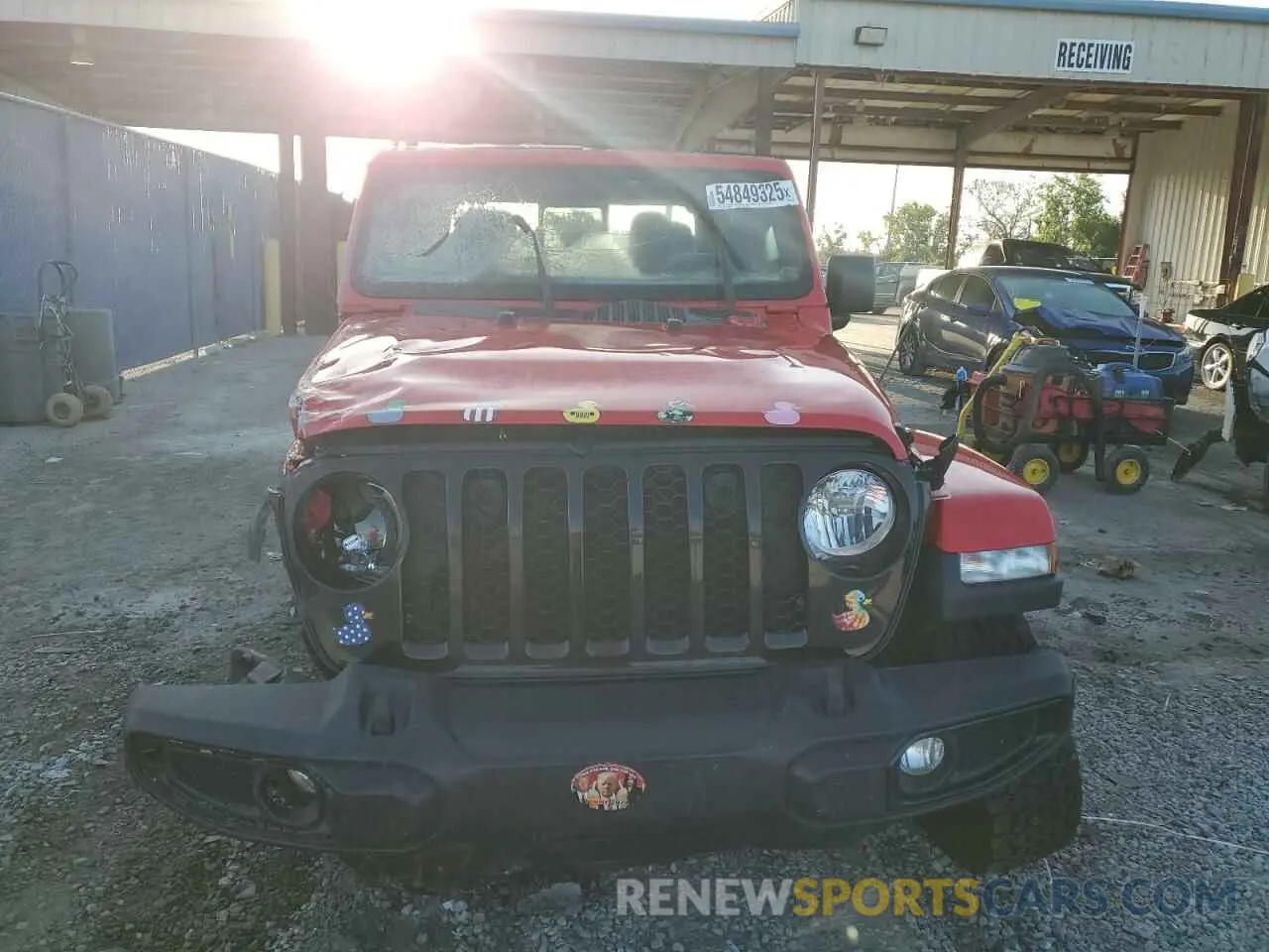 5 Photograph of a damaged car 1C6HJTAG4PL507772 JEEP GLADIATOR 2023