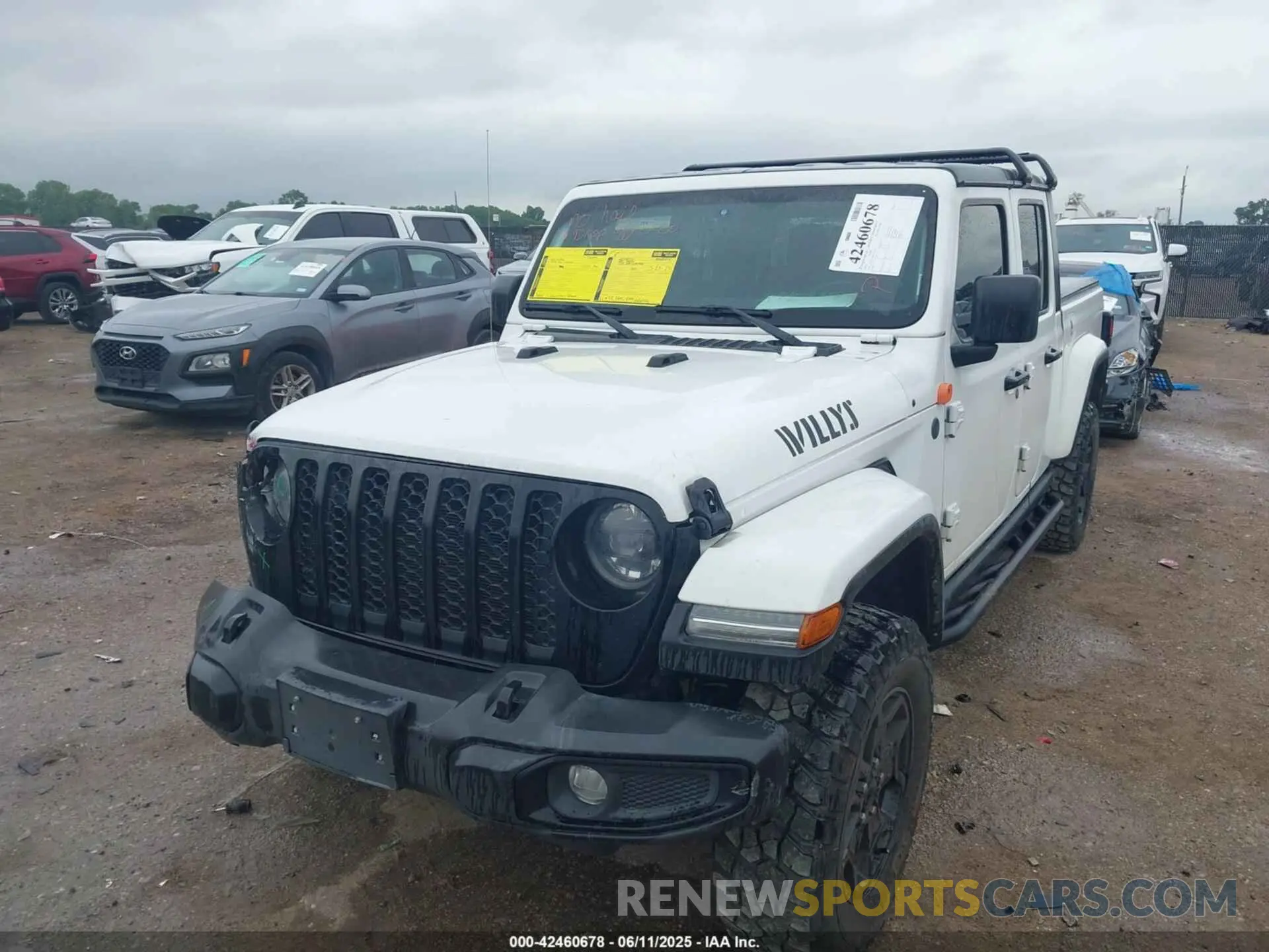 2 Photograph of a damaged car 1C6HJTAG4PL529559 JEEP GLADIATOR 2023