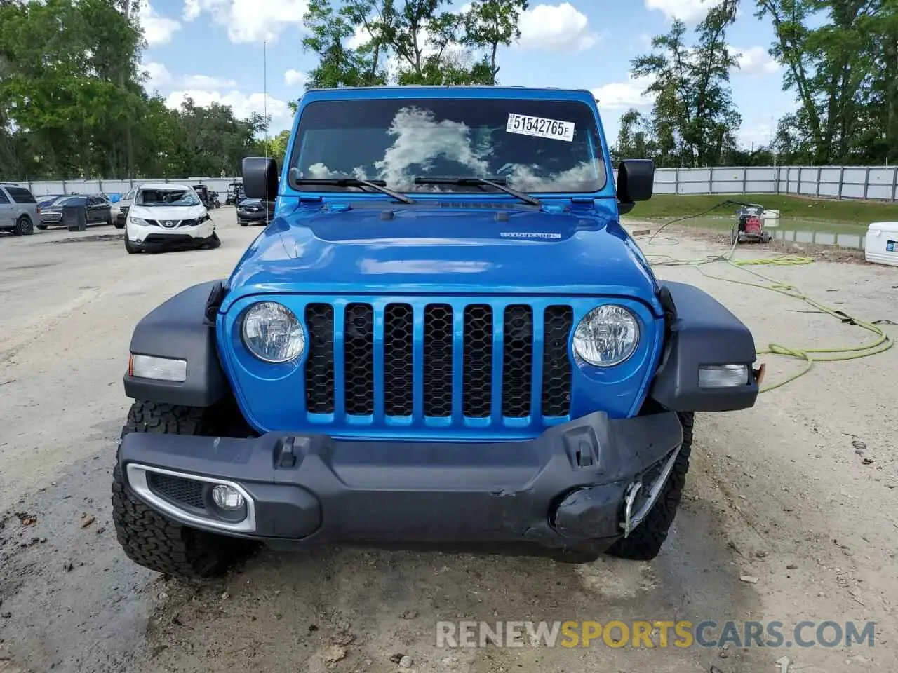 5 Photograph of a damaged car 1C6HJTAG4PL562366 JEEP GLADIATOR 2023