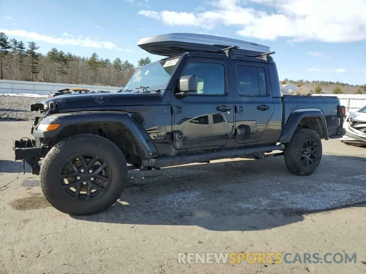 1 Photograph of a damaged car 1C6HJTAG5PL512558 JEEP GLADIATOR 2023