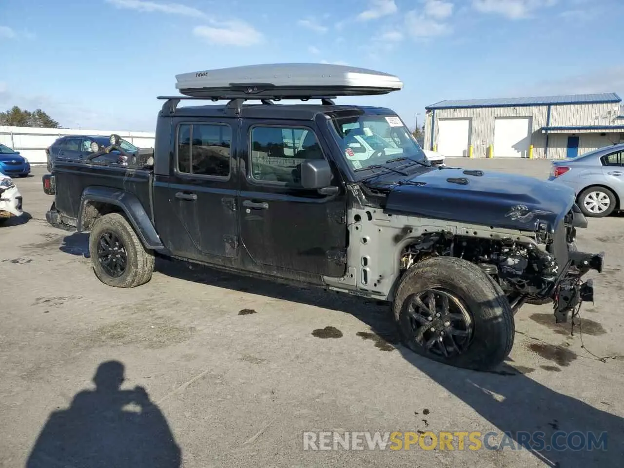 4 Photograph of a damaged car 1C6HJTAG5PL512558 JEEP GLADIATOR 2023