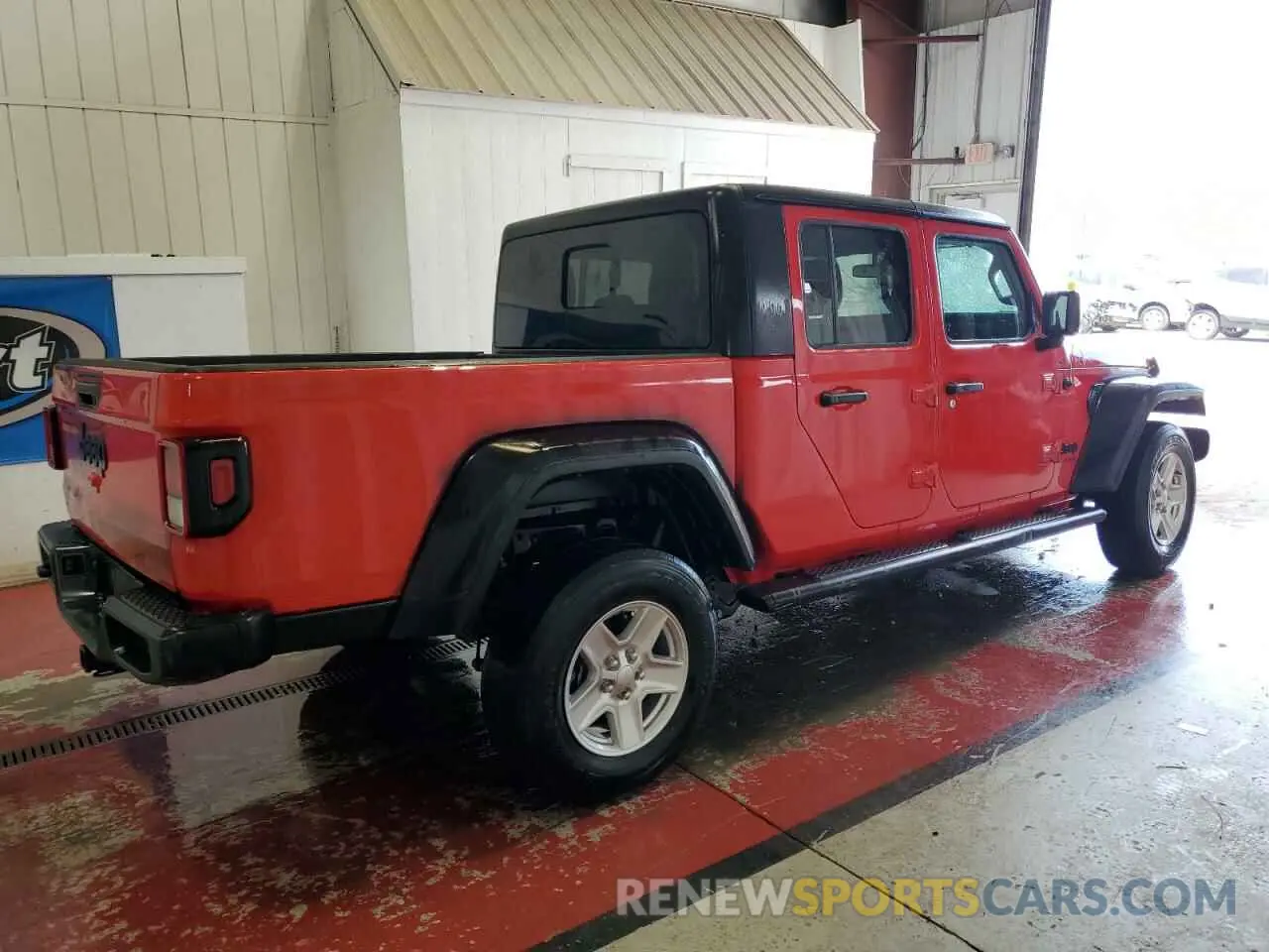 3 Photograph of a damaged car 1C6HJTAG5PL521017 JEEP GLADIATOR 2023